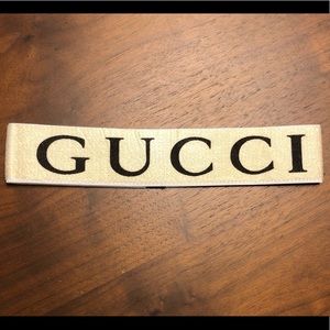 White Headband GG Designer Inspired Sweatband